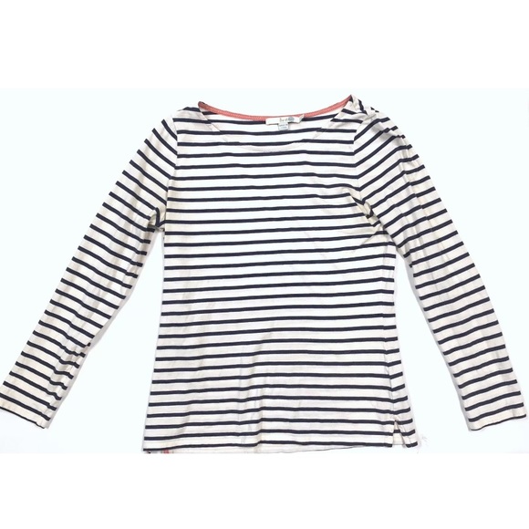 Boden Long Sleeved Striped Tee Shirt